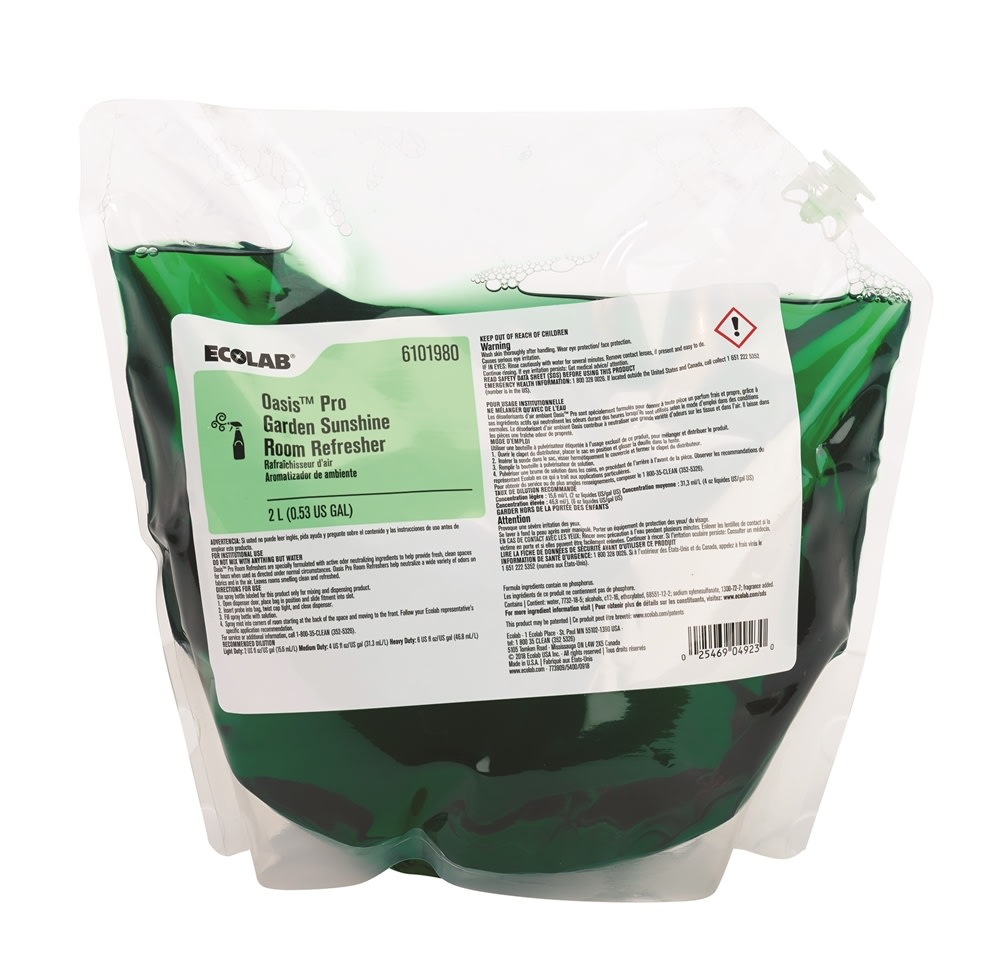 GuestSupply US | Ecolab® Oasis Pro Garden Sunshine Room Refresher